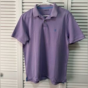 Izod Men's Lavender Polo Shirt